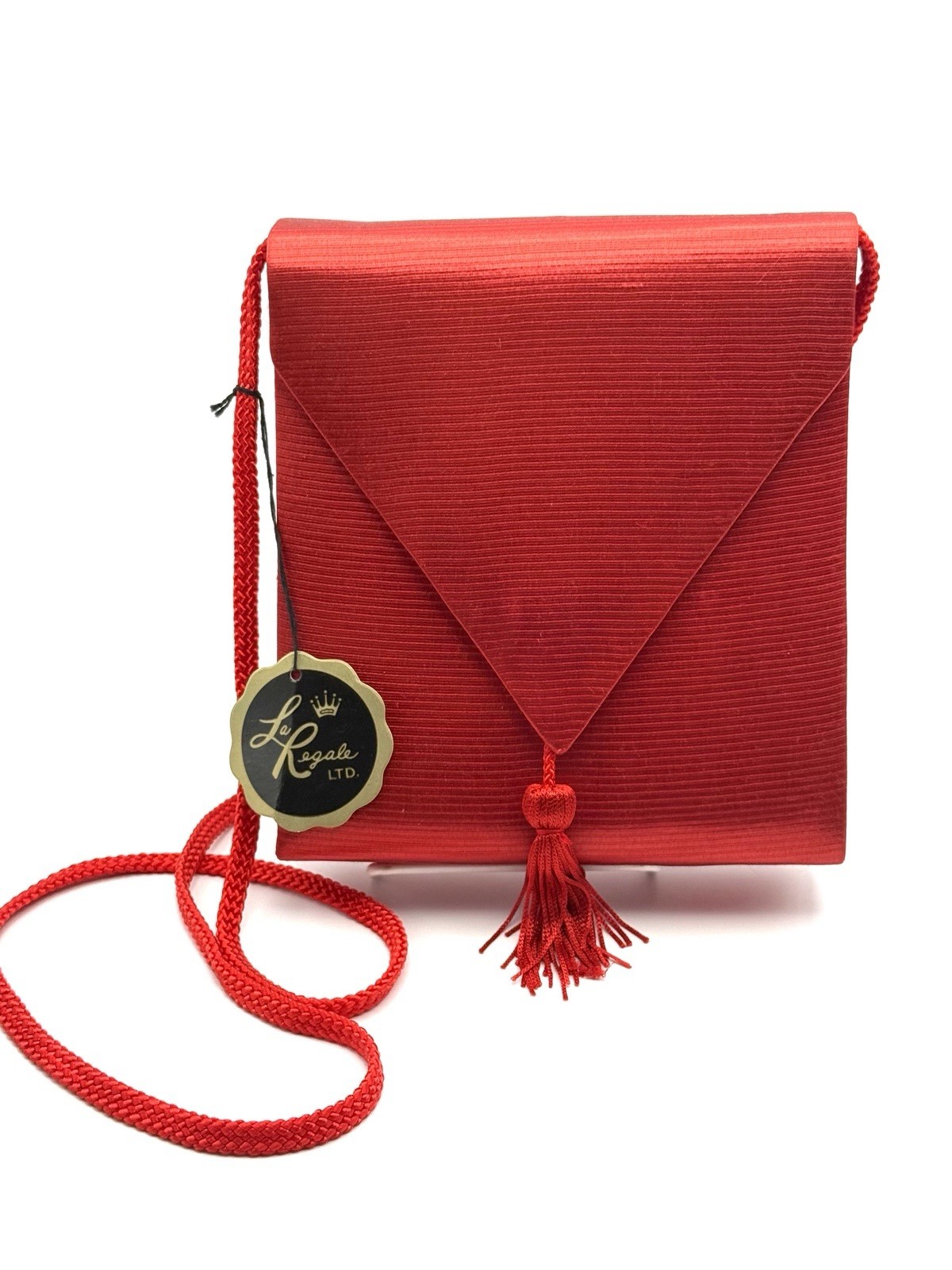 La Regale Red Evening Bag Festive