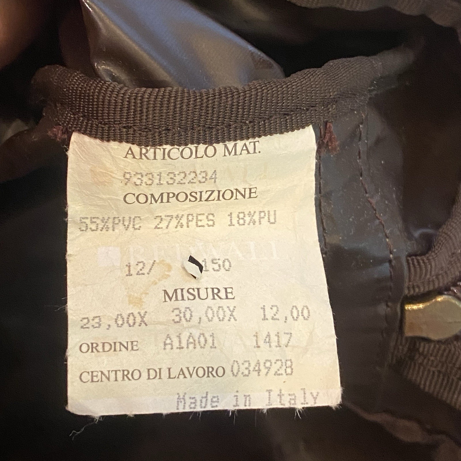 Borbonese Brown Nylon Crossbody Shoulder Bag