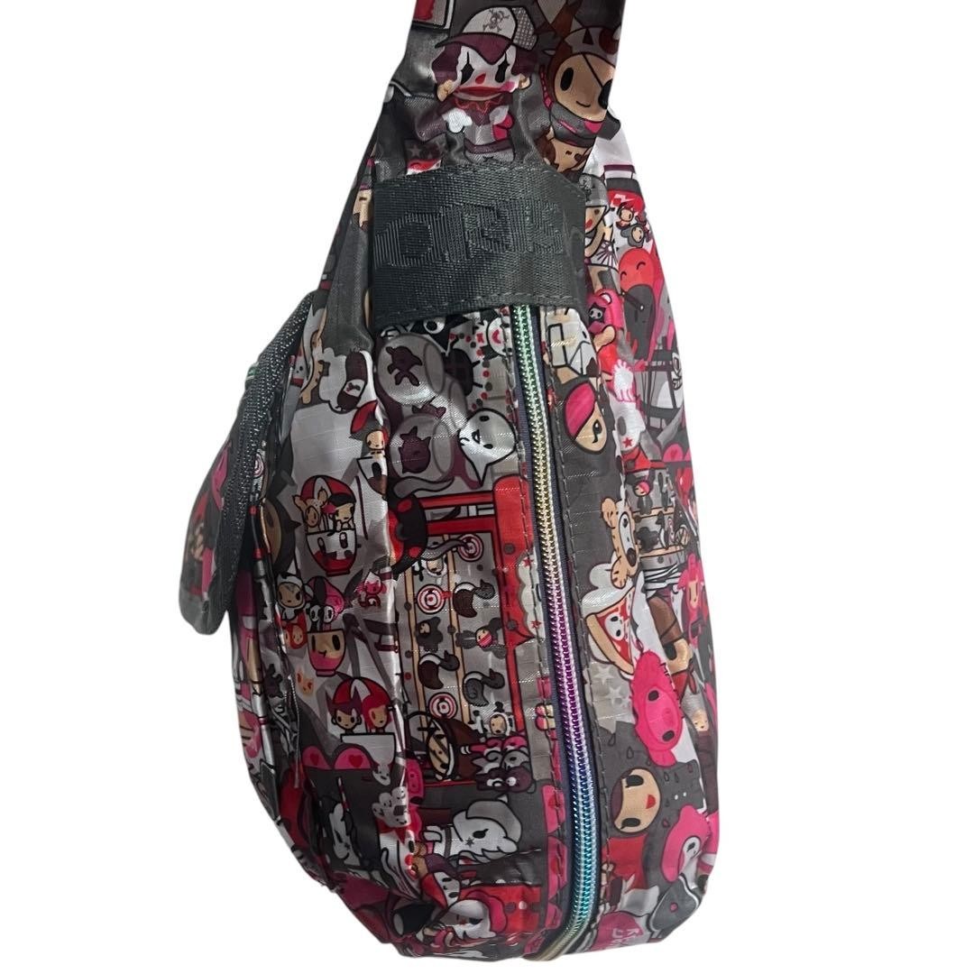 LeSportsac Tokidoki Messenger Shoulder Bag with Pouch Vintage Rare New Unused