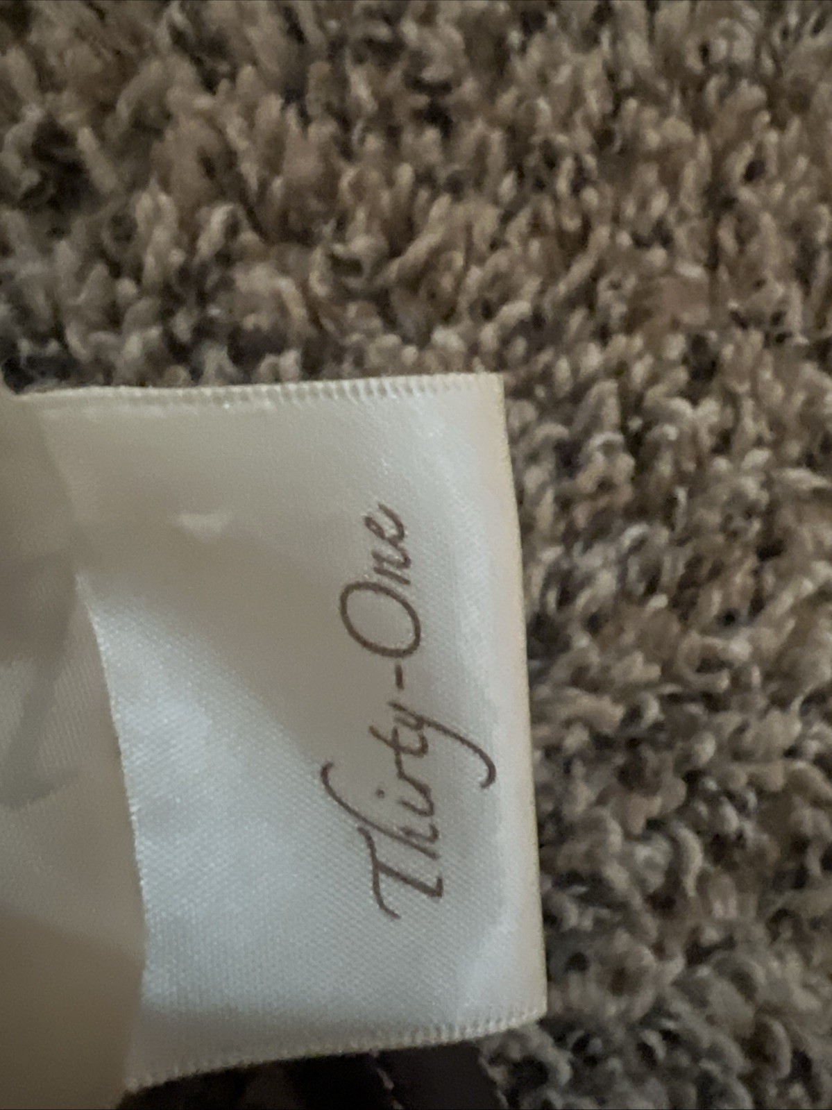 Thirty One Purse Patterned Brown And Cream