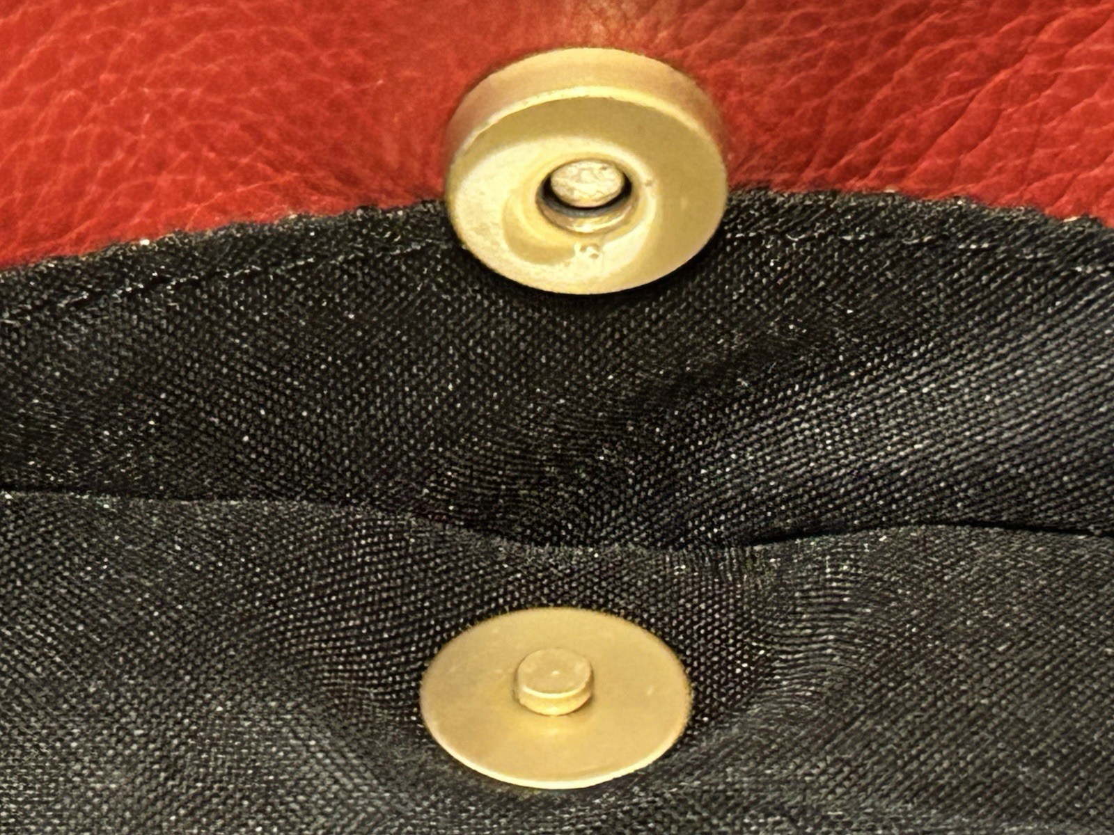 Rolfs Red Genuine Leather zip Shoulder Bag
