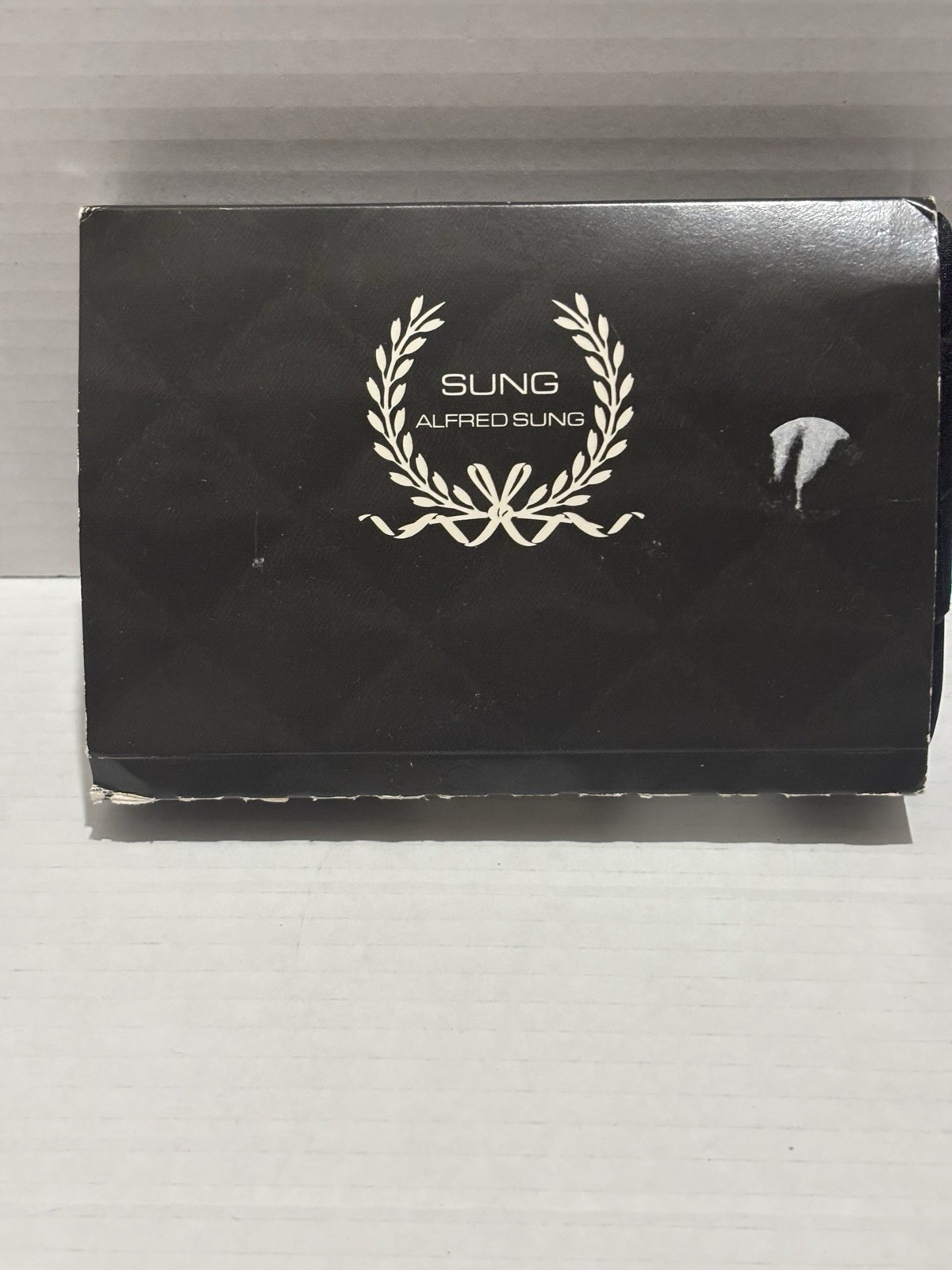 NEW Alfred Sung Small Black Evening Bag WITHOUT The Perfume. Clutch Bag NWT