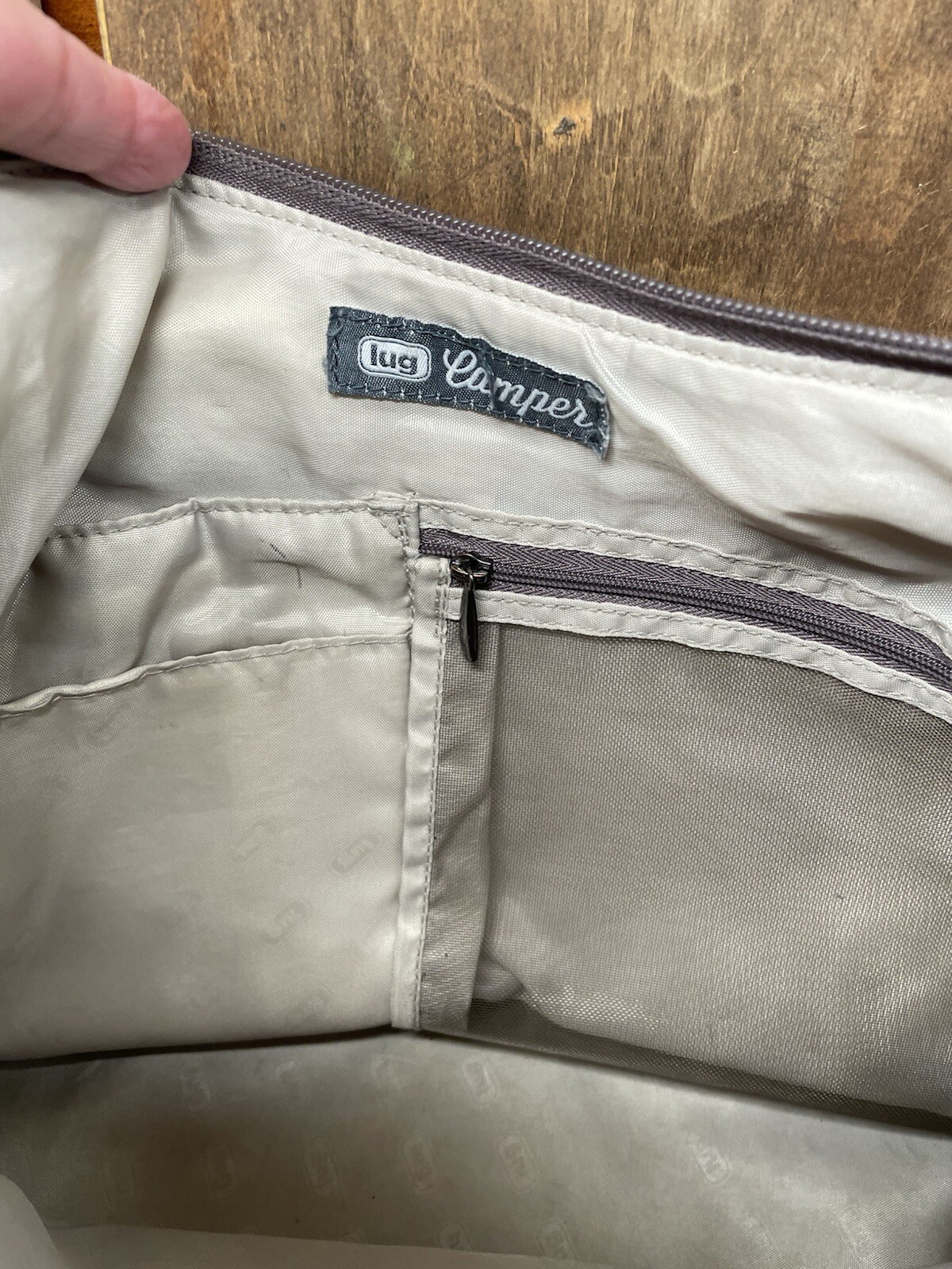 Lug Camper Bag Walnut Brown Cross-body Lug Brand
