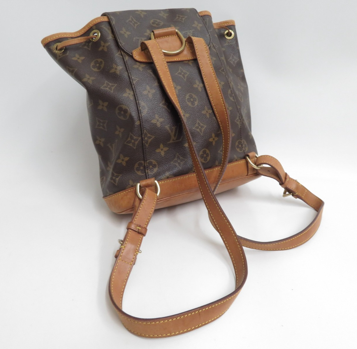 Authentic Louis Vuitton Monogram Montsouris MM Backpack F#45830