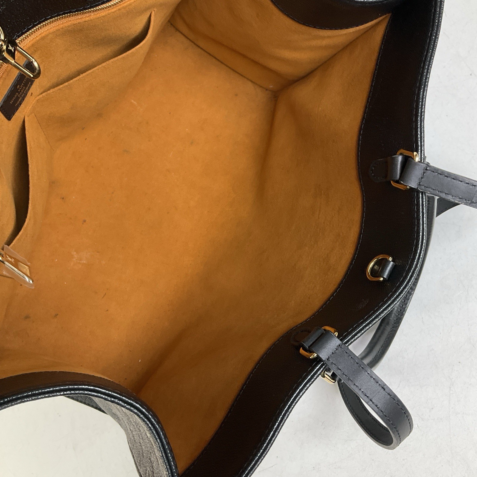 Louis Vuitton OnTheGo GM Monogram Empreinte Black Leather Shoulder Tote