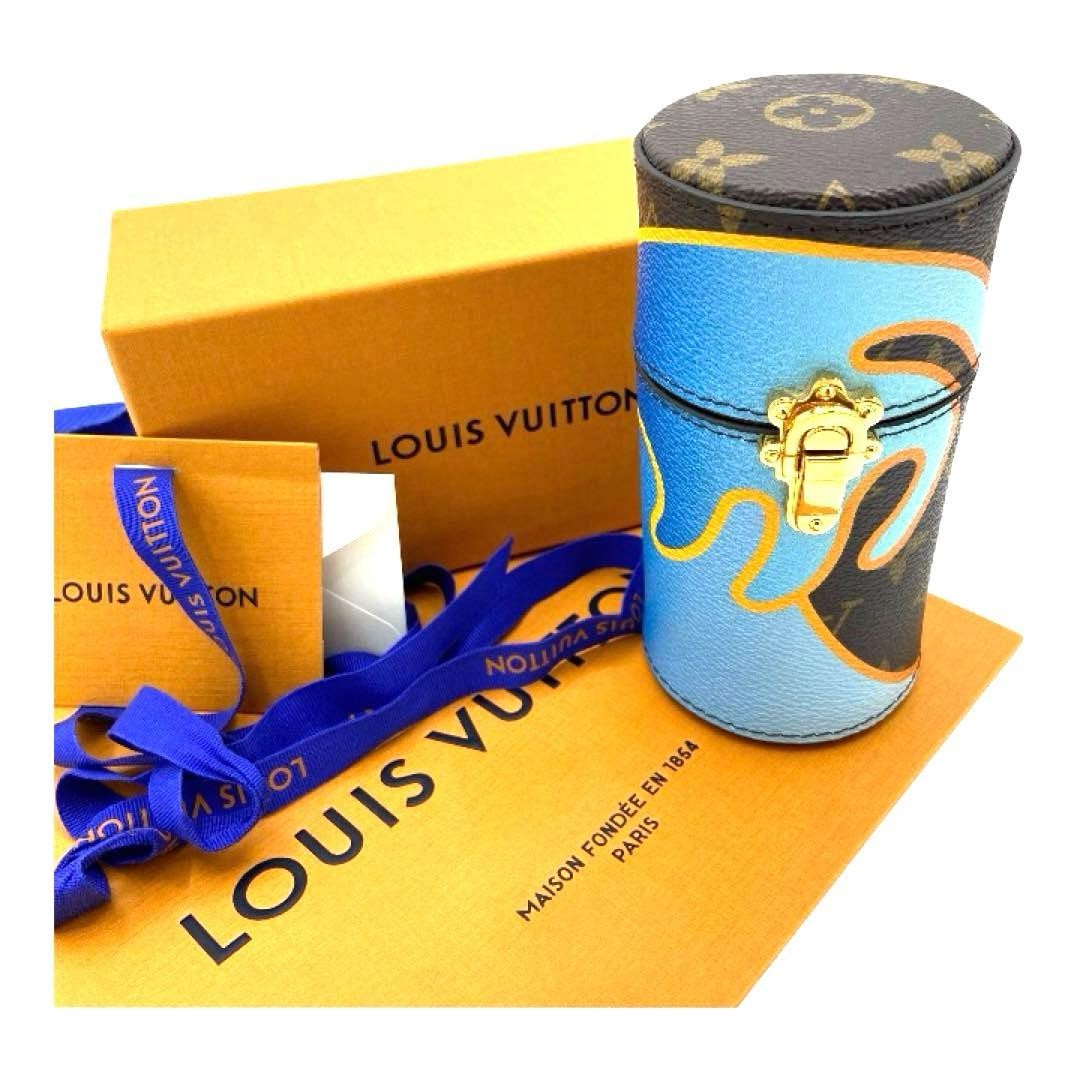 Louis Vuitton Alex Israel Collaboration Perfume Case Monogram Blue 100ml