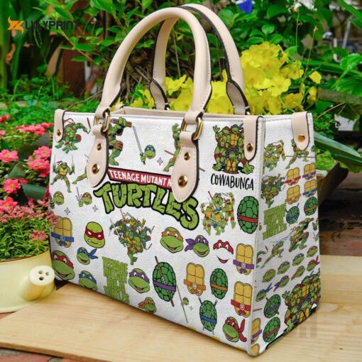 Teenage Mutant Ninja Turtles Leather Handbag Gift For Women