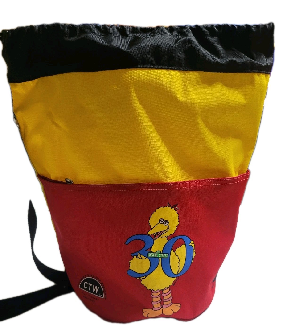 Sesame Street 30 Years Bag Rare PBS Childrens Television Bag Sack One Strap