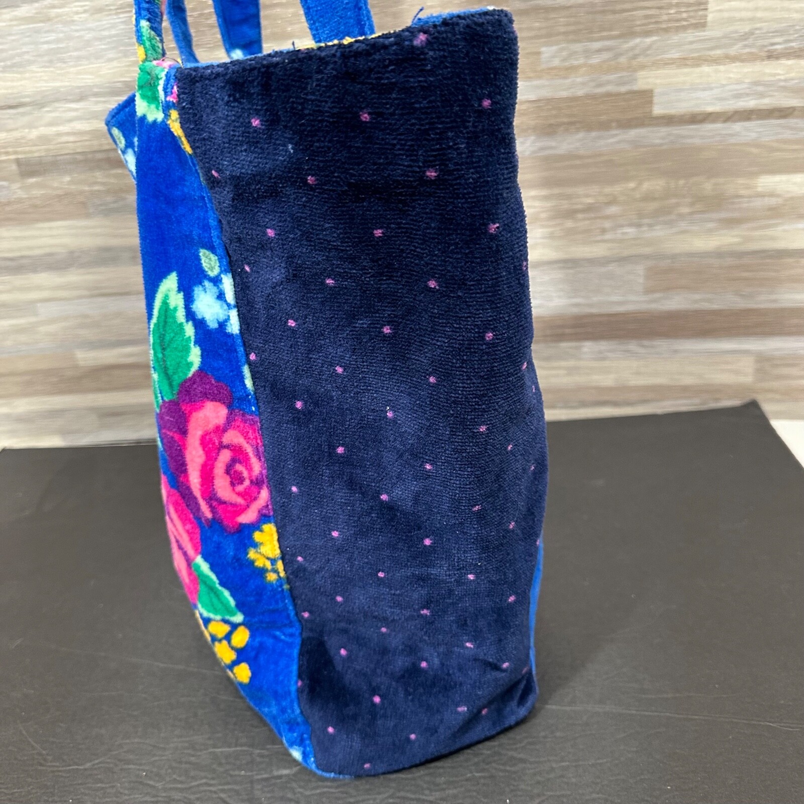Matilda Jane Sweet Sunshine Tote Bag Flower Floral Terry Cloth Shoulder Purse