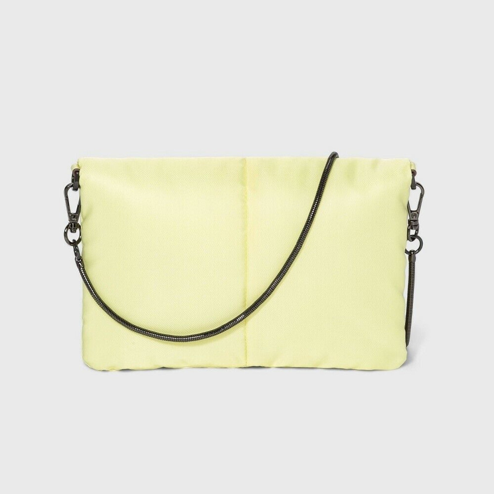 Puffer Magnetic Closure Crossbody Bag Purse Handbag – a New Day – lemon Yellow