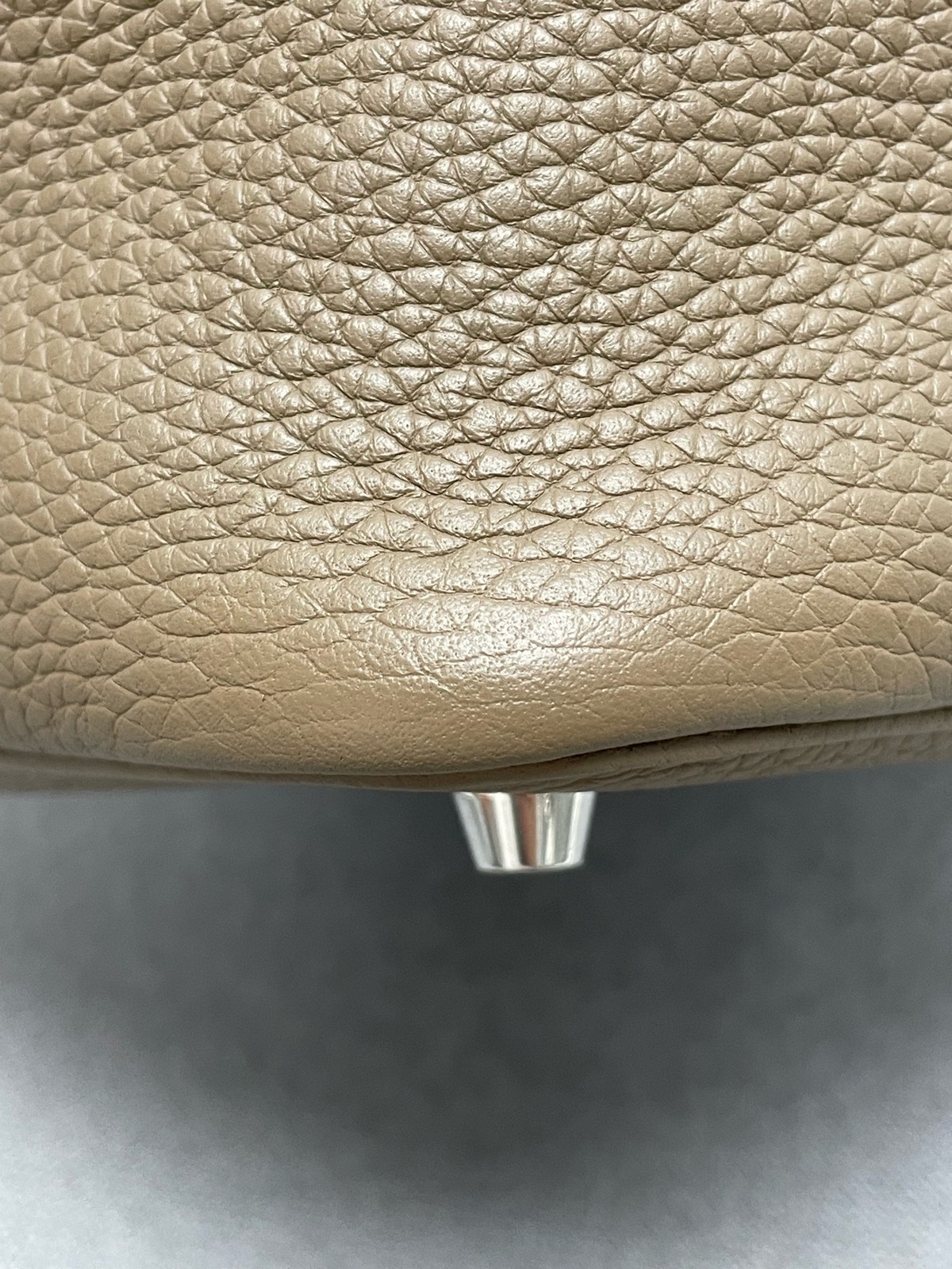 Hermes Picotin Lock 22 Elephant Grey Togo Leather Daily Hand Carry Duty Paid