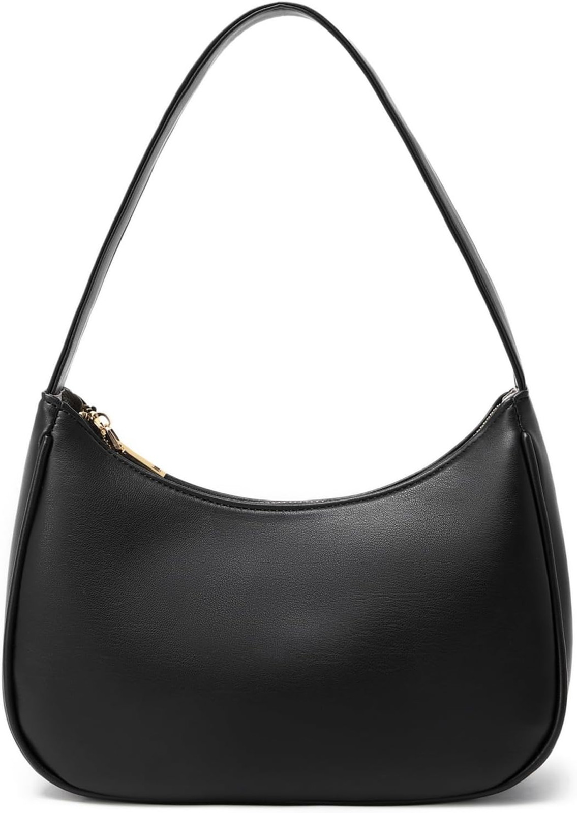 Women’s Shoulder Bag with Zipper Closure, Hobo Tote Purse, Small Crossbody
