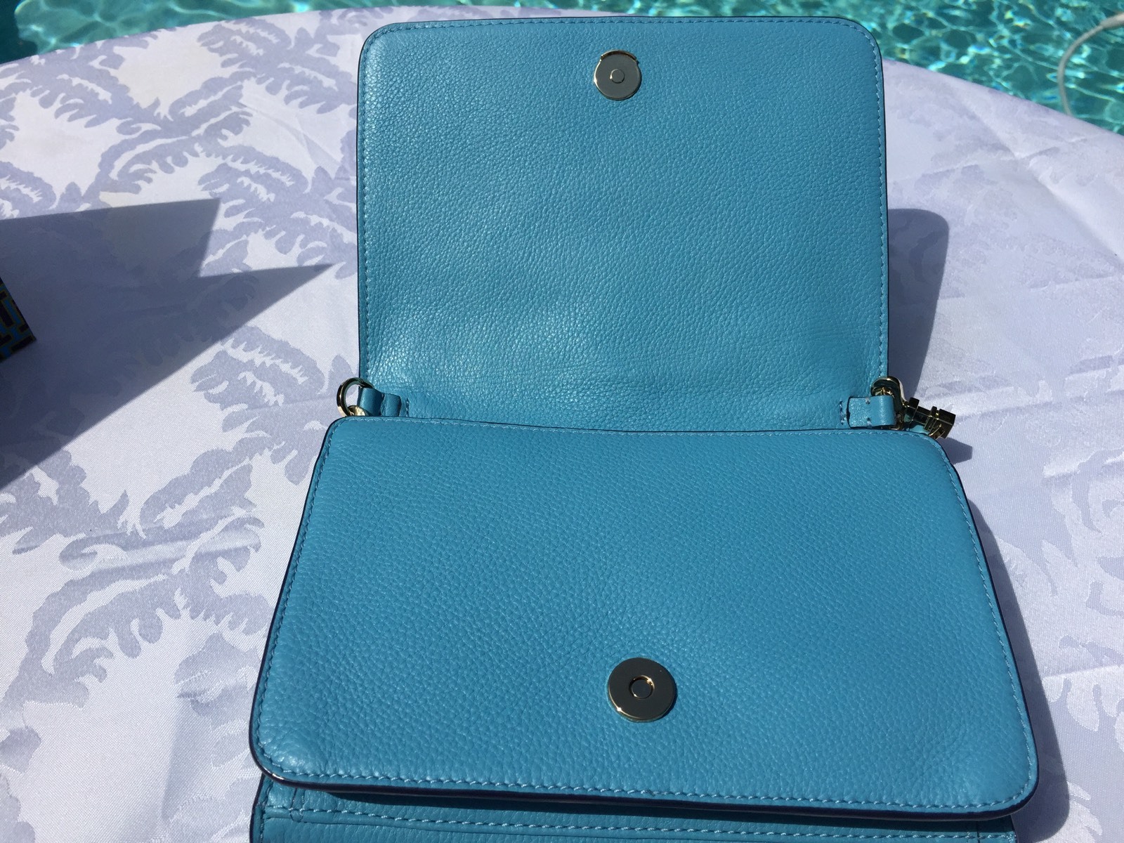 TORY BURCH ALL-T COMBO CROSS-BODY JUNIPER BERRY NWT $395 +GIFT BAG SOLD OUT