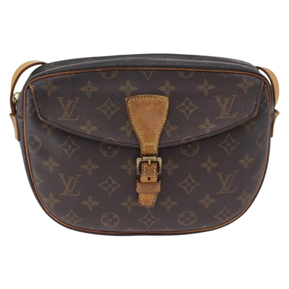 LOUIS VUITTON Monogram Jeune Fille MM Shoulder Bag M51226 LV Auth BA14648