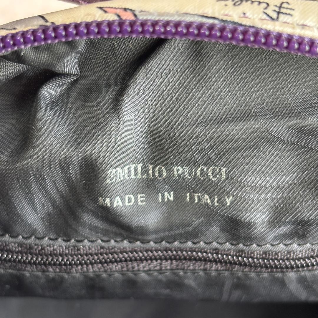 EMILIO PUCCI Vanity Mini Bag Multicolor Pink 20×15×11cm