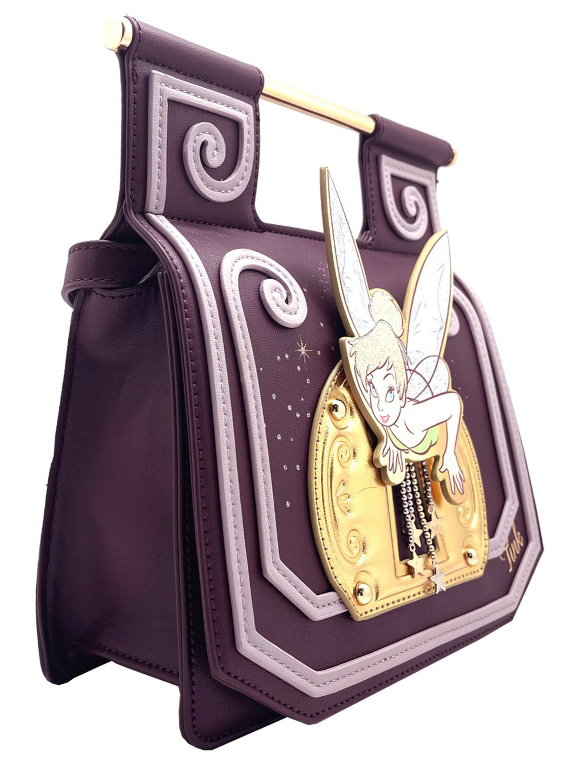 Disney Tinker Bell Keyhole Pixie Dust Crossbody Purse by Danielle Nicole