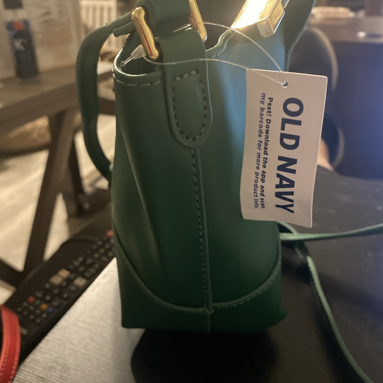 Old Navy Green and Red purses
