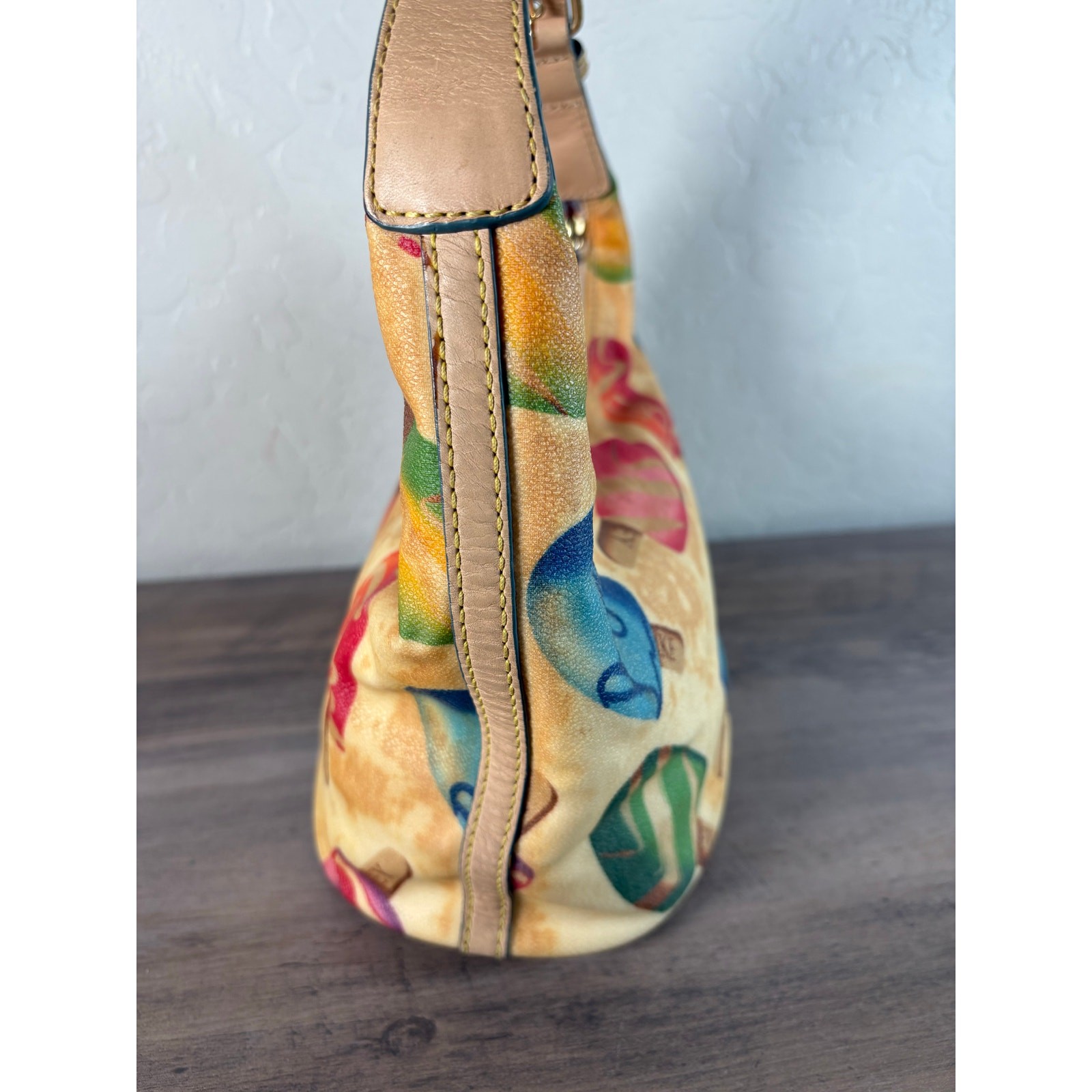 Dooney Bourke Ice Cream Popsicles Bag 90s 2000s Hobo bag Handbag