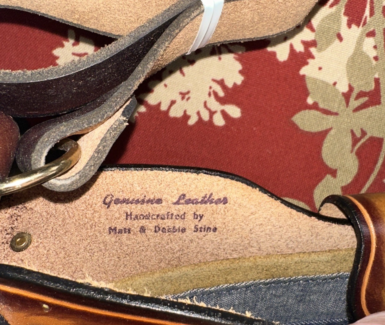 STINE Artisan Hand Crafted/Painted Genuine Leather, Lighthouse Shoulder Purse