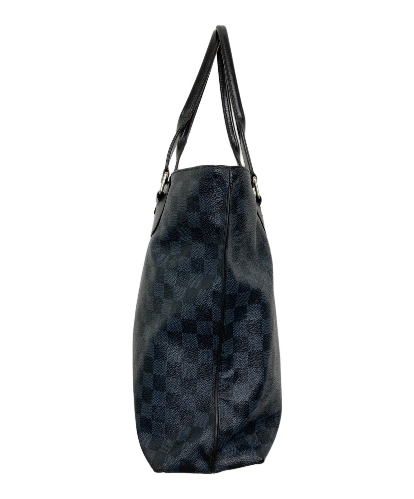 Louis Vuitton Cabas N41397 Coated Canvas Navy Tote Bag #TFB14455