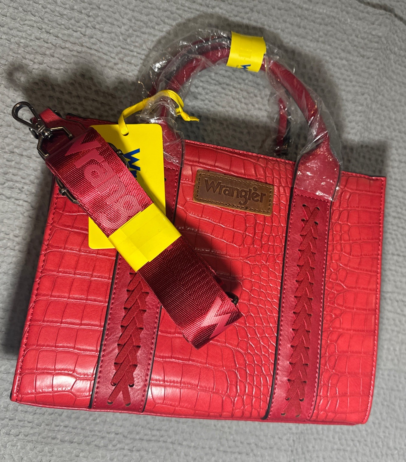 Red Wrangler Western Purse New With Tags