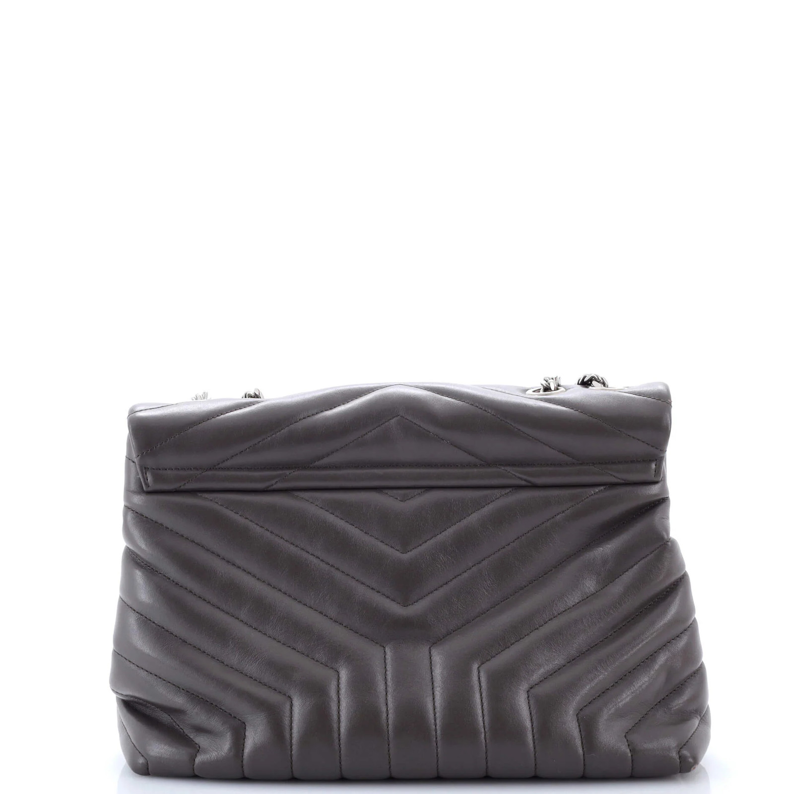 Saint Laurent Loulou Shoulder Bag Matelasse Chevron Leather Medium