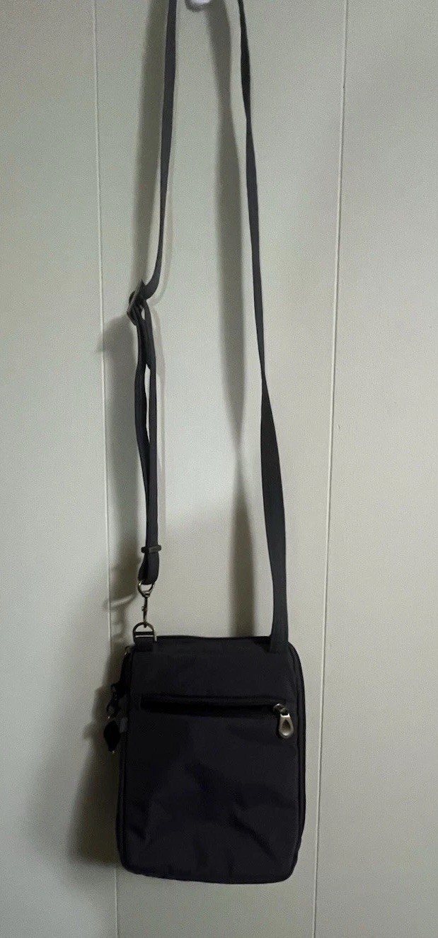 Travelon Anti-Theft Crossbody Bag, Dark Gray