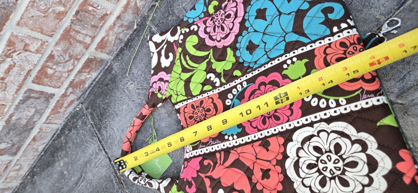 NWT Vera Bradley Lola Two Way Tote Shoulder Bag Retired 2013 Pink Floral New