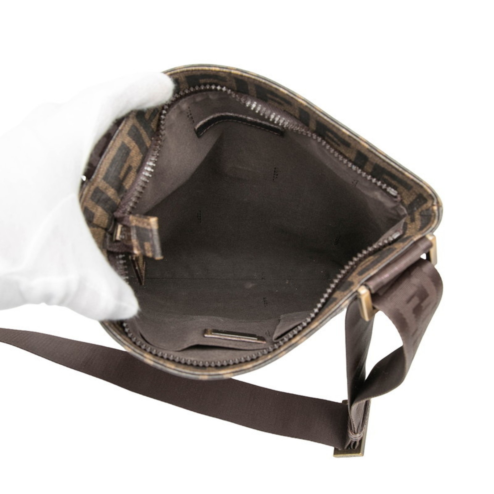 Fendi Zucca Crossbody Shoulder Bag 7VA207 Brown Women’s FENDI GZl1geda