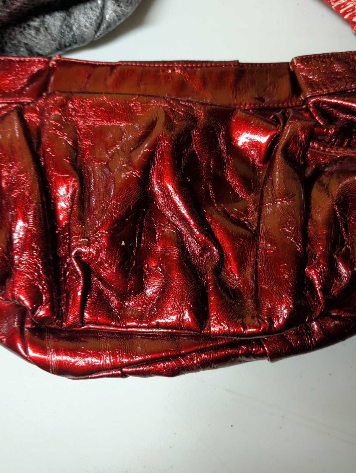 Lot Of Three Miche Demi Shell Bags Faux Snakeskin & Others