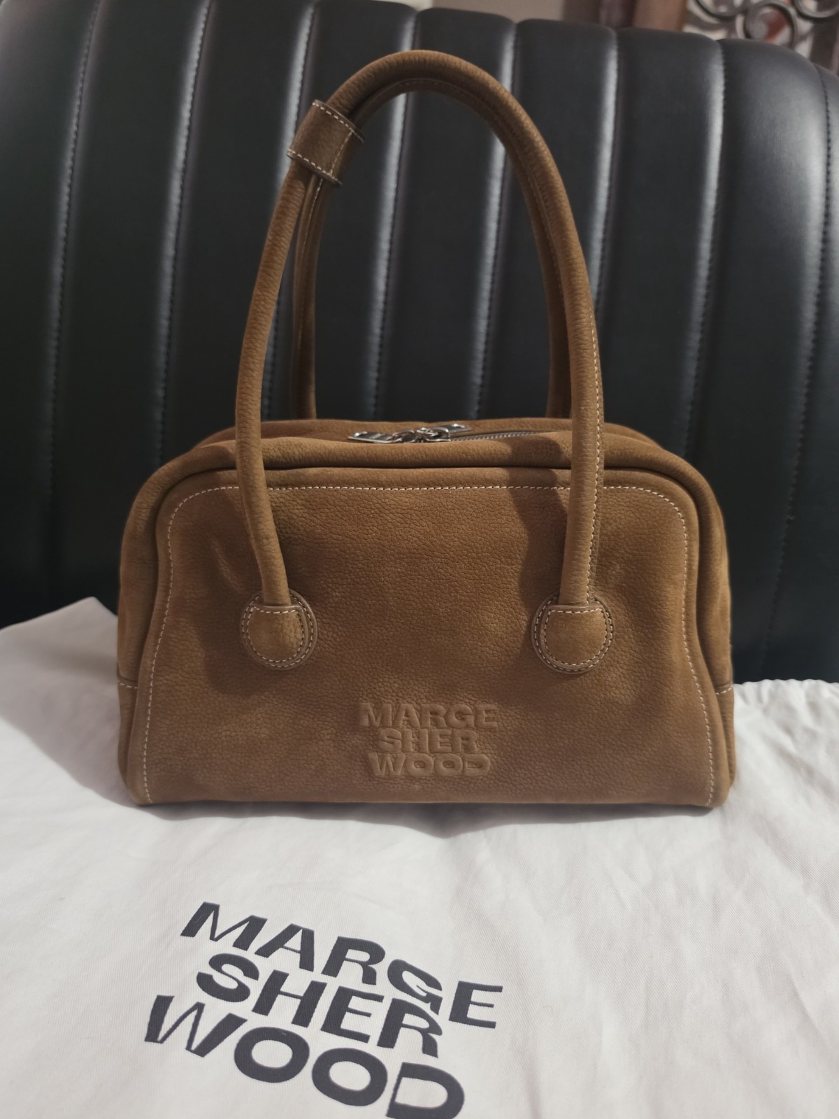 Marge Sherwood Soft Tote – Chestnut Nubuck