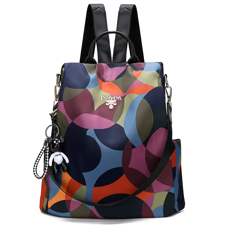 Fashion anti Theft Women Travel Backpack High Quality Fabric Oxford Female Backp