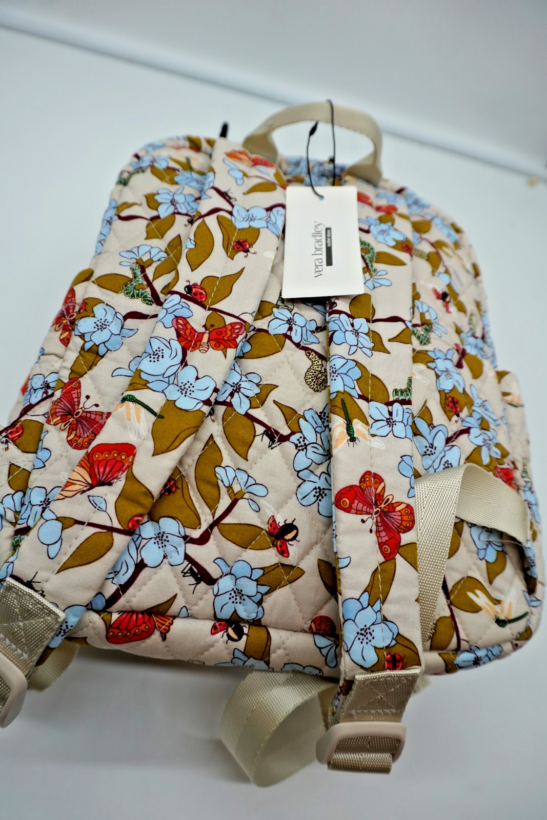 Vera Bradley Essential Small Backpack Abuzz NWT