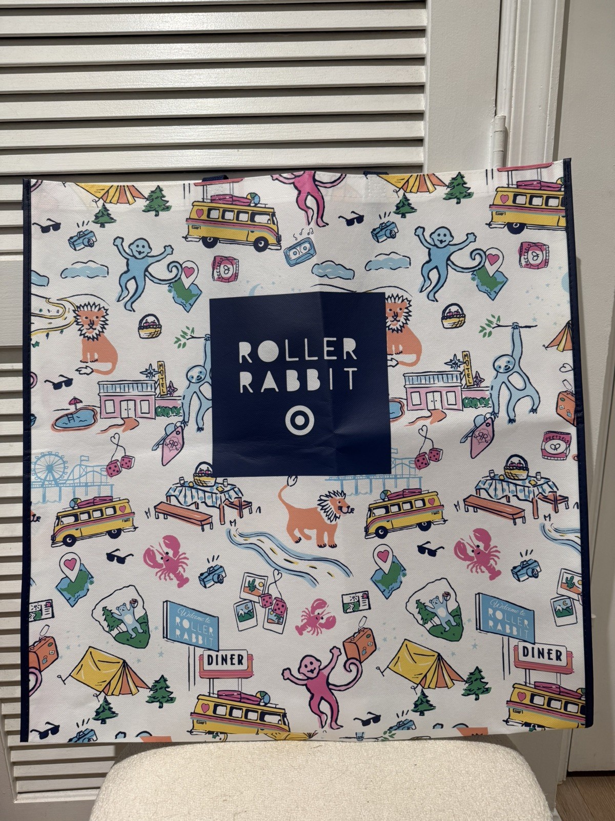 Roller Rabbit Target Exclusive Shopping Bag Tote Ready To Ship **IN HAND**