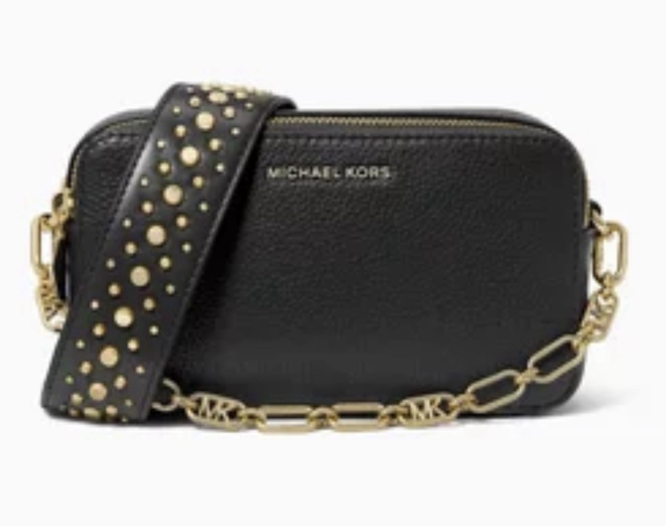Michael Kors Jet Set Small Leather Crossbody – Evening/Party Shoulder Bag – New