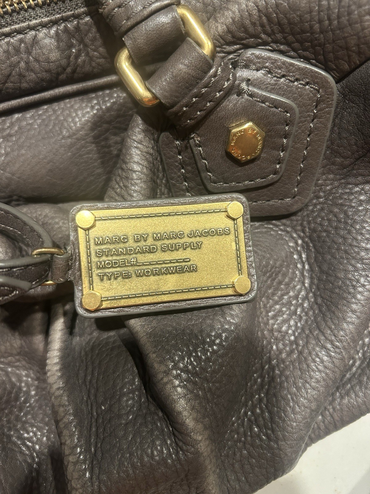 Vintage Marc by Marc Jacobs Handbag Standard Supply Workwear Hobo Bag Large