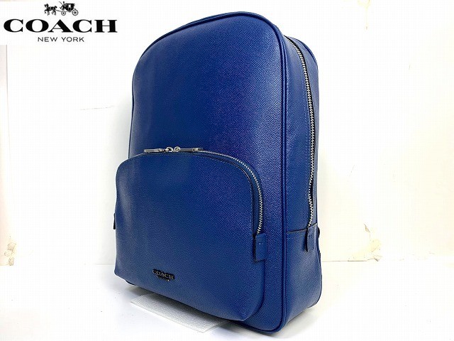 COACH Men’s Kennedy Leather Backpack Daypack 54857
