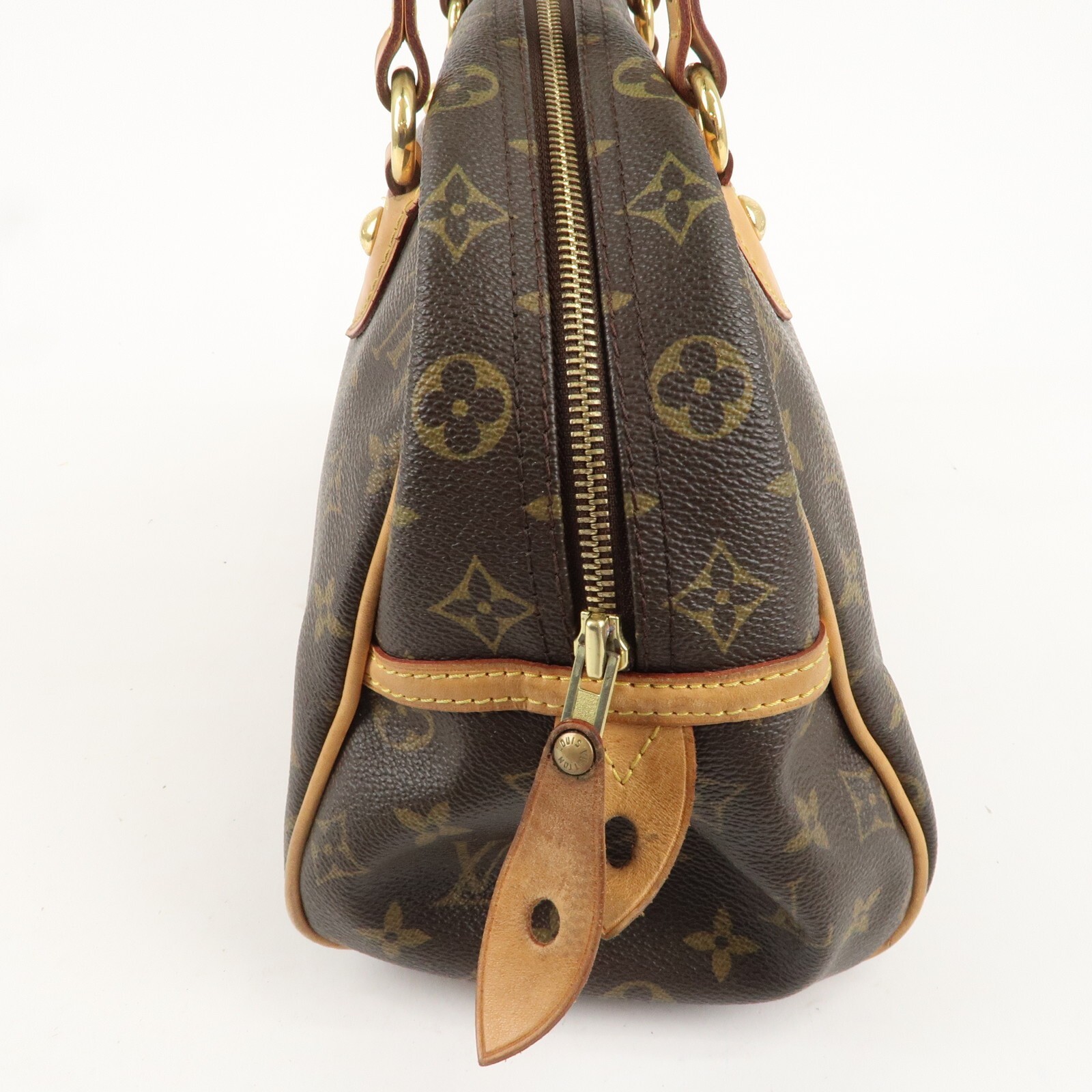Louis Vuitton Monogram Montorgueil PM Shoulder Bag Brown M95565 Auth Used