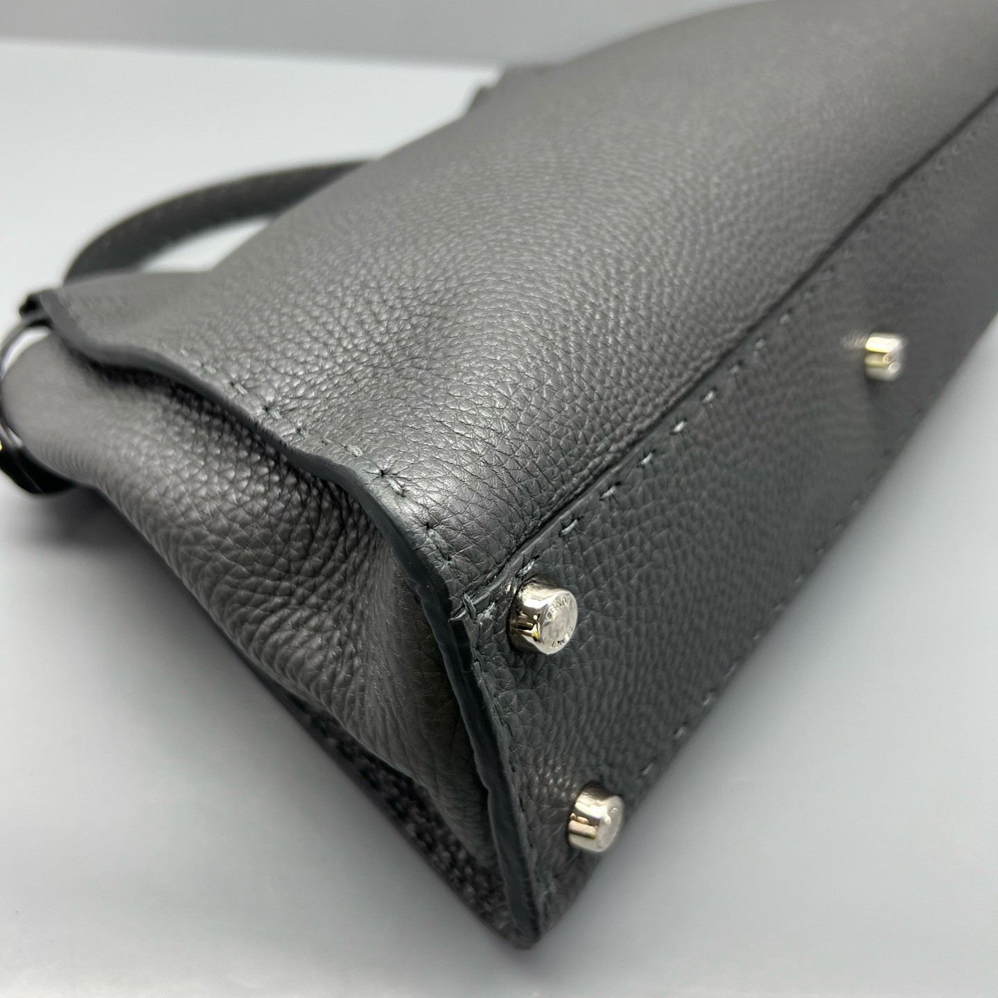 Fendi Pre-Owned Authentic Luxury Handbag Grey 34*24*12cm Free Tracked Shipping