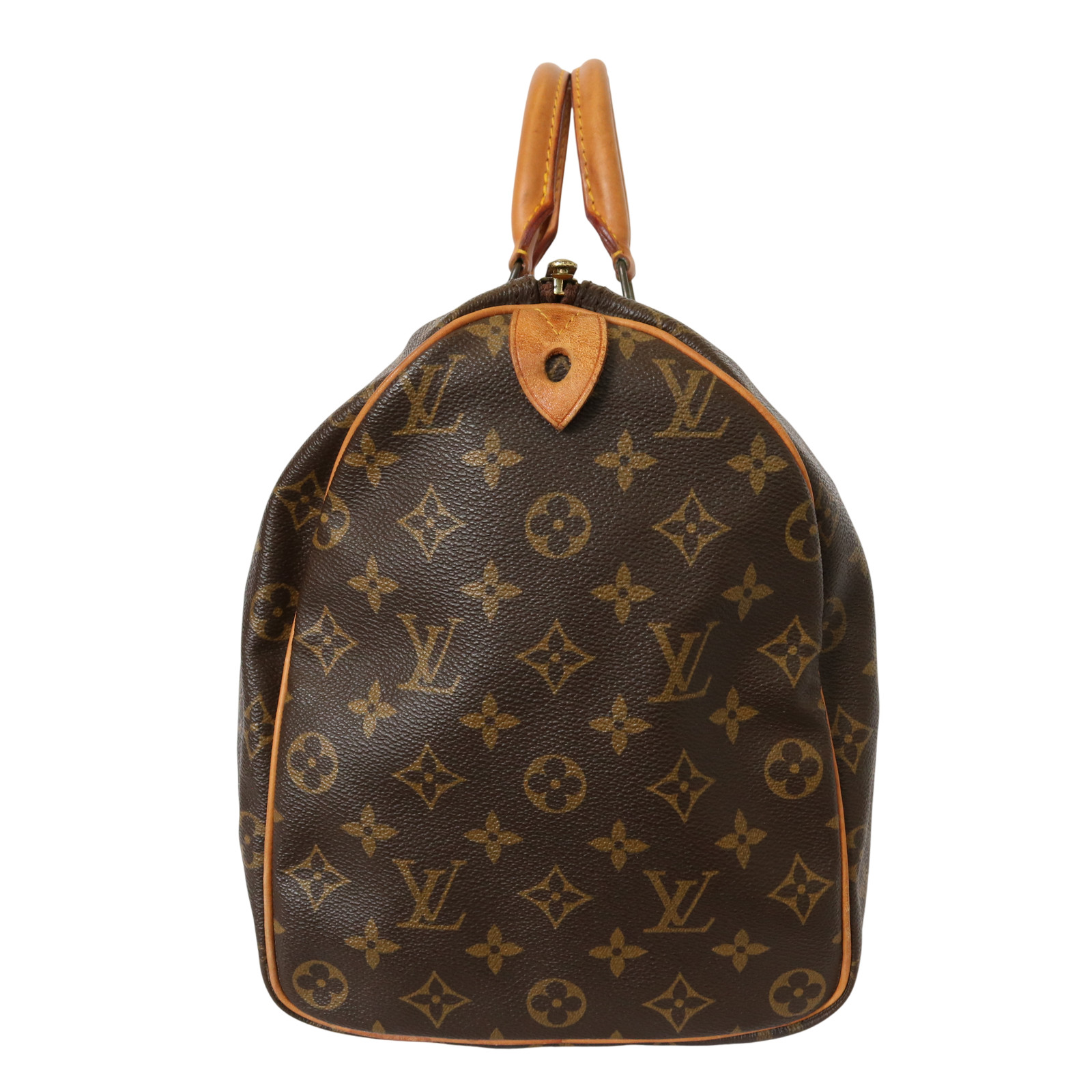 Authentic Louis Vuitton M41522 Speedy 40 Brown Monogram Handbag Serial SA854
