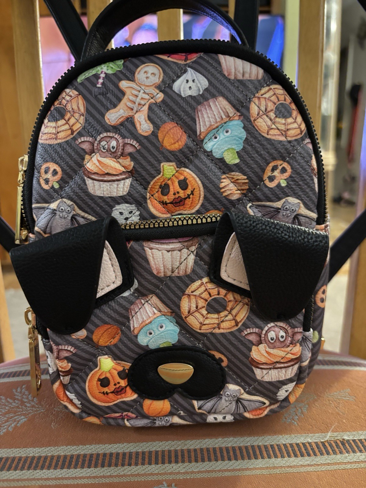 Betsy Johnson Creative Halloween Back Pack Ready For Halloween Sleepover