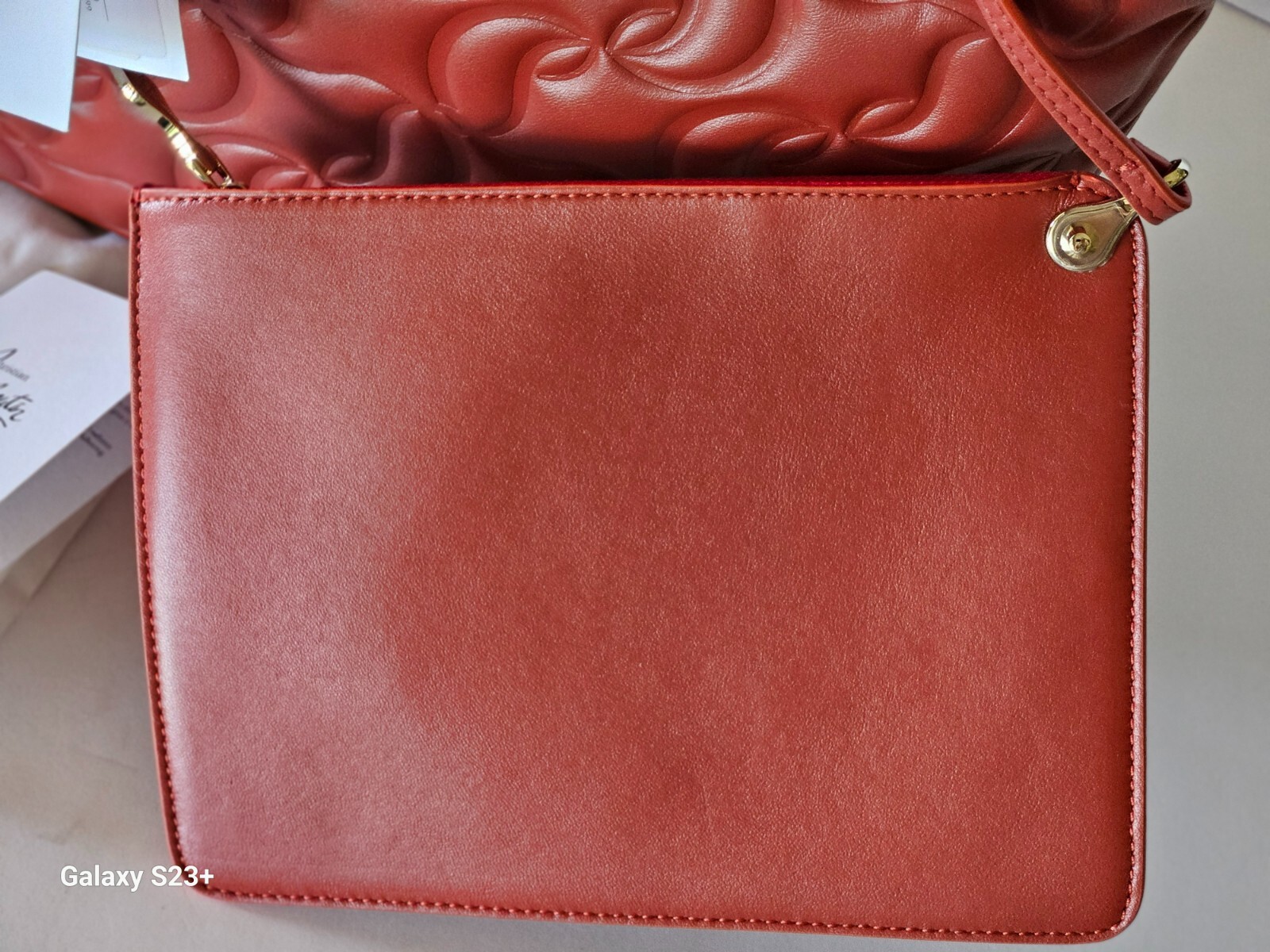 CHRISTIAN LOUBOUTIN Cabata Small Tote Shopper in CL Embossed Nappa Leather