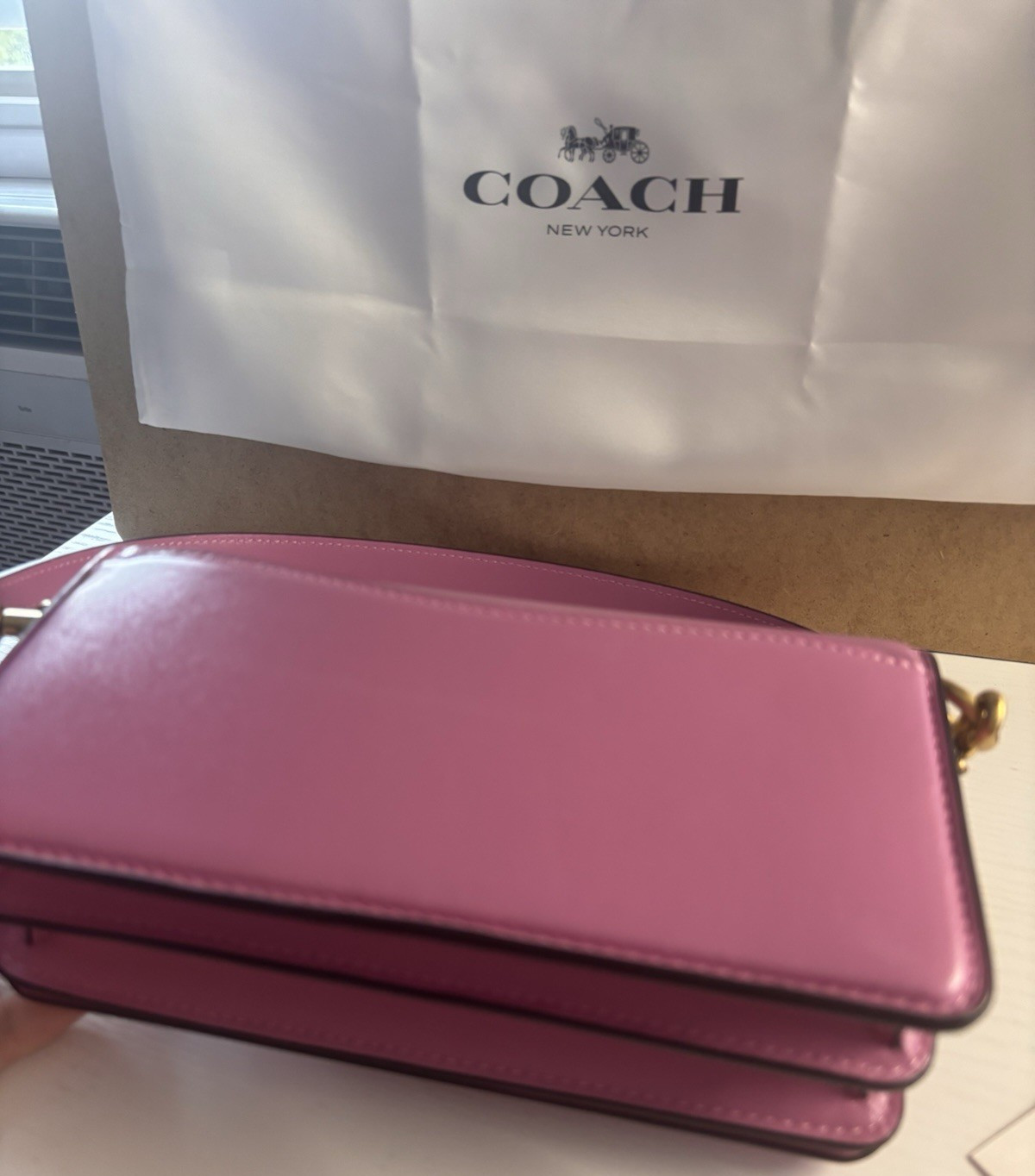 Coach – Tabby 20 Shoulder Bag w/ Crossbody Strap – Fuchsia