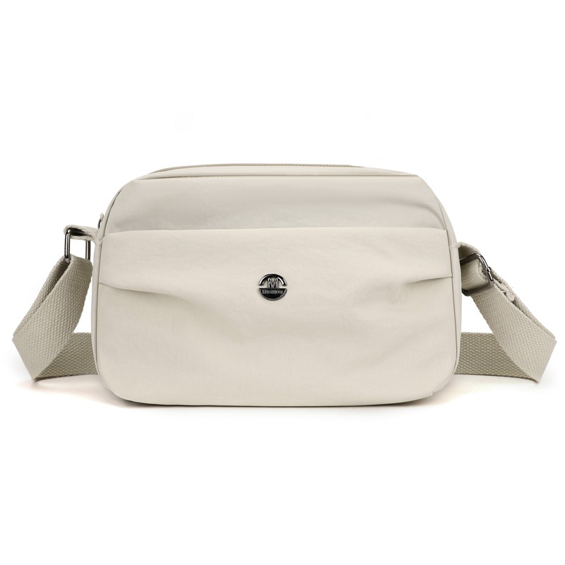 Women’s Large Capacity Crossbody Bag with Zipper Adjustable Strap Travel Storage