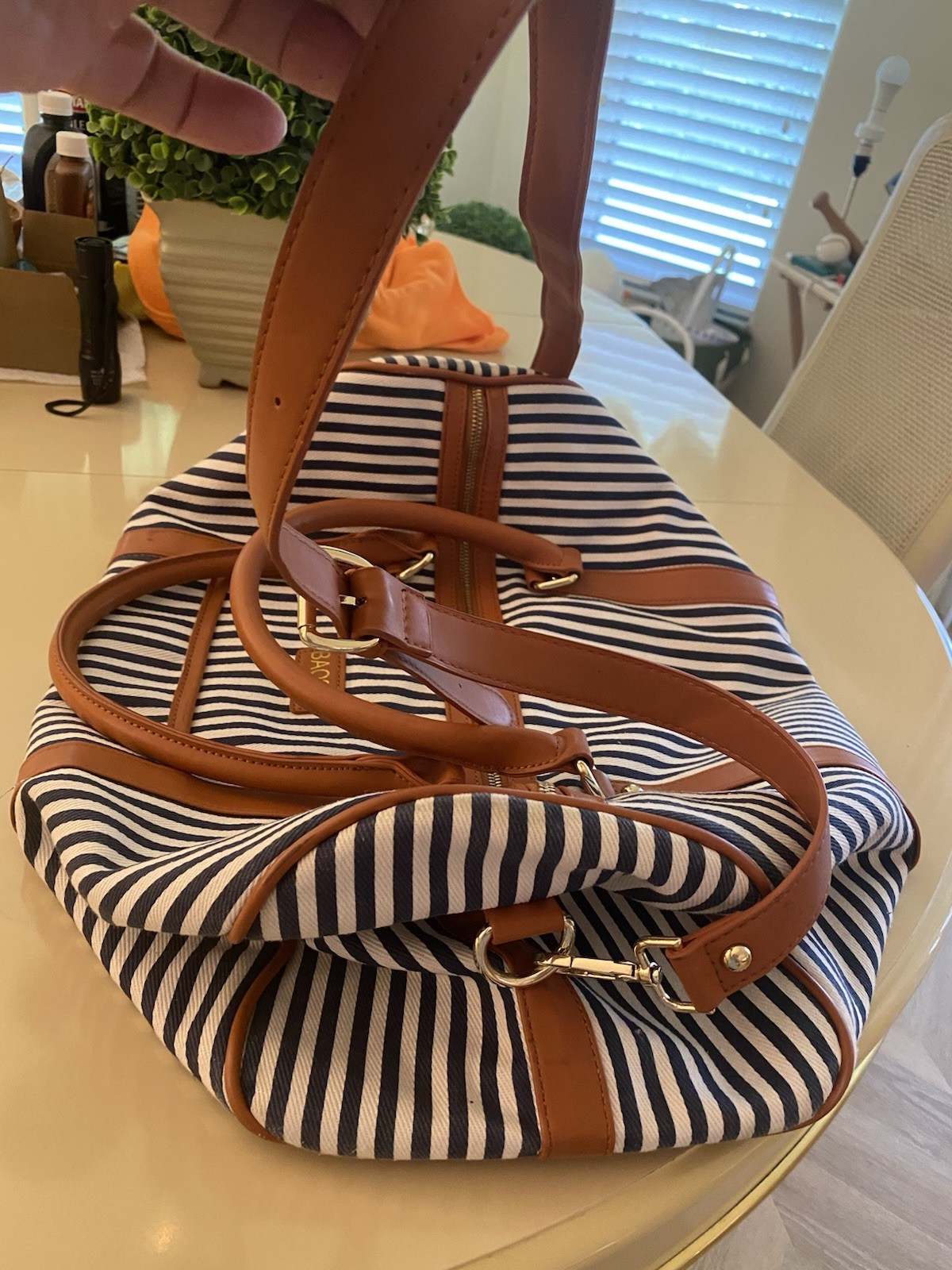 Baosha Large Bag Approx. 20x13x8.75″ Weekender Duffle Bag with Shoulder Strap