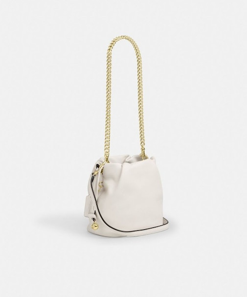 Coach Outlet Faye Mini Drawstring Bag CDB67 IMCHK 6.89 x 6.10 x 4.33 in
