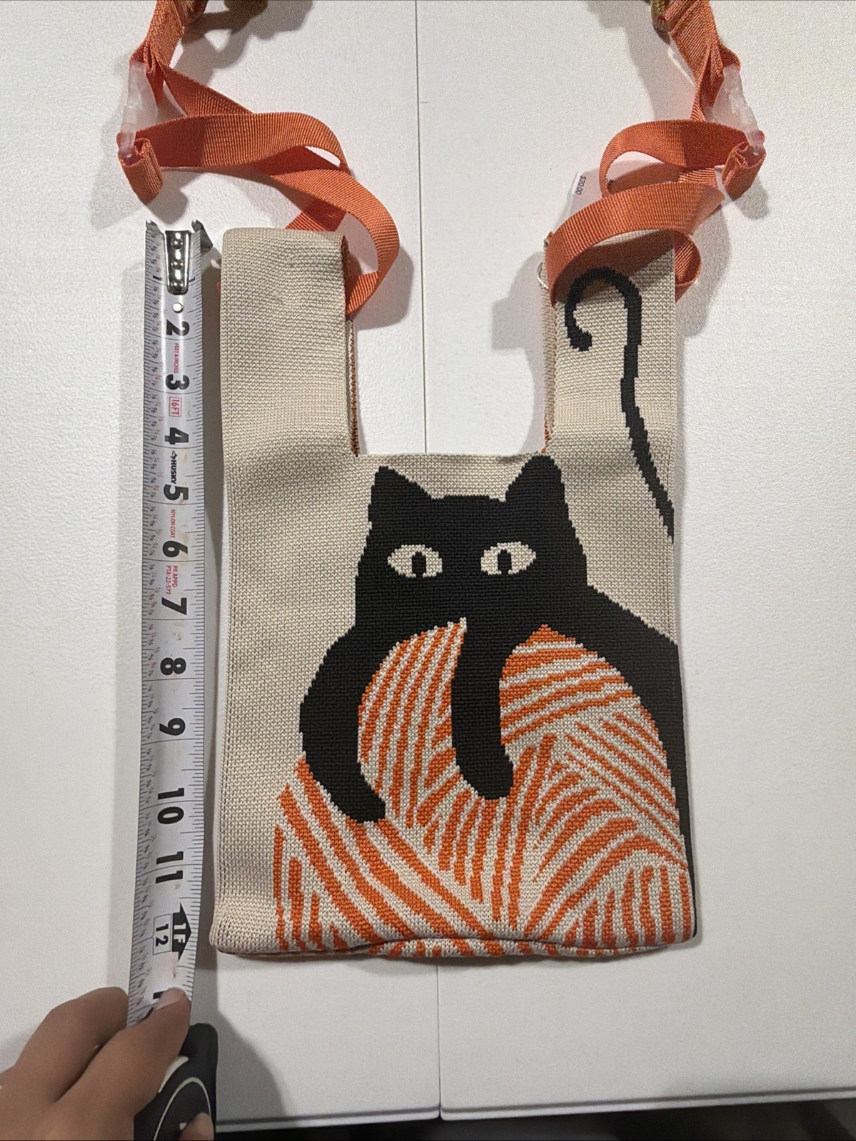 Lot Of 3 Knit Totes And 1 Embroidered Large Shopping Bag