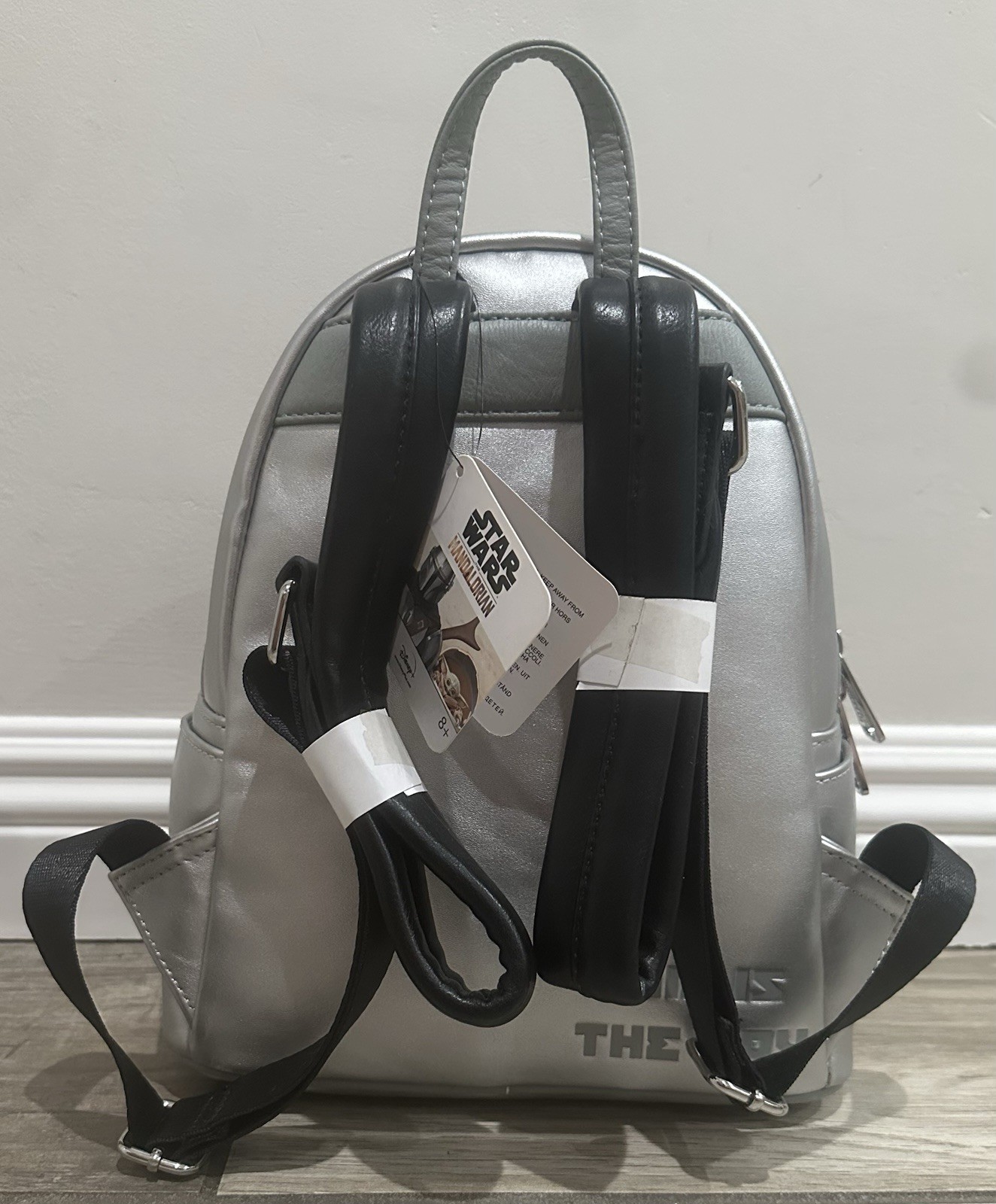 Loungefly Disney Star Wars The Mandalorian Grotto Treasures Mini Backpack Purse