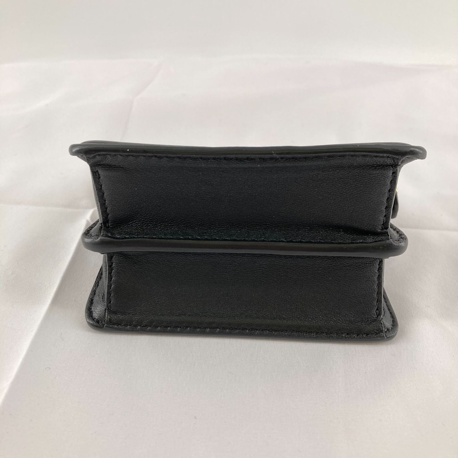 FENDI Nano Peekaboo Shoulder 2-Way Handbag, Black