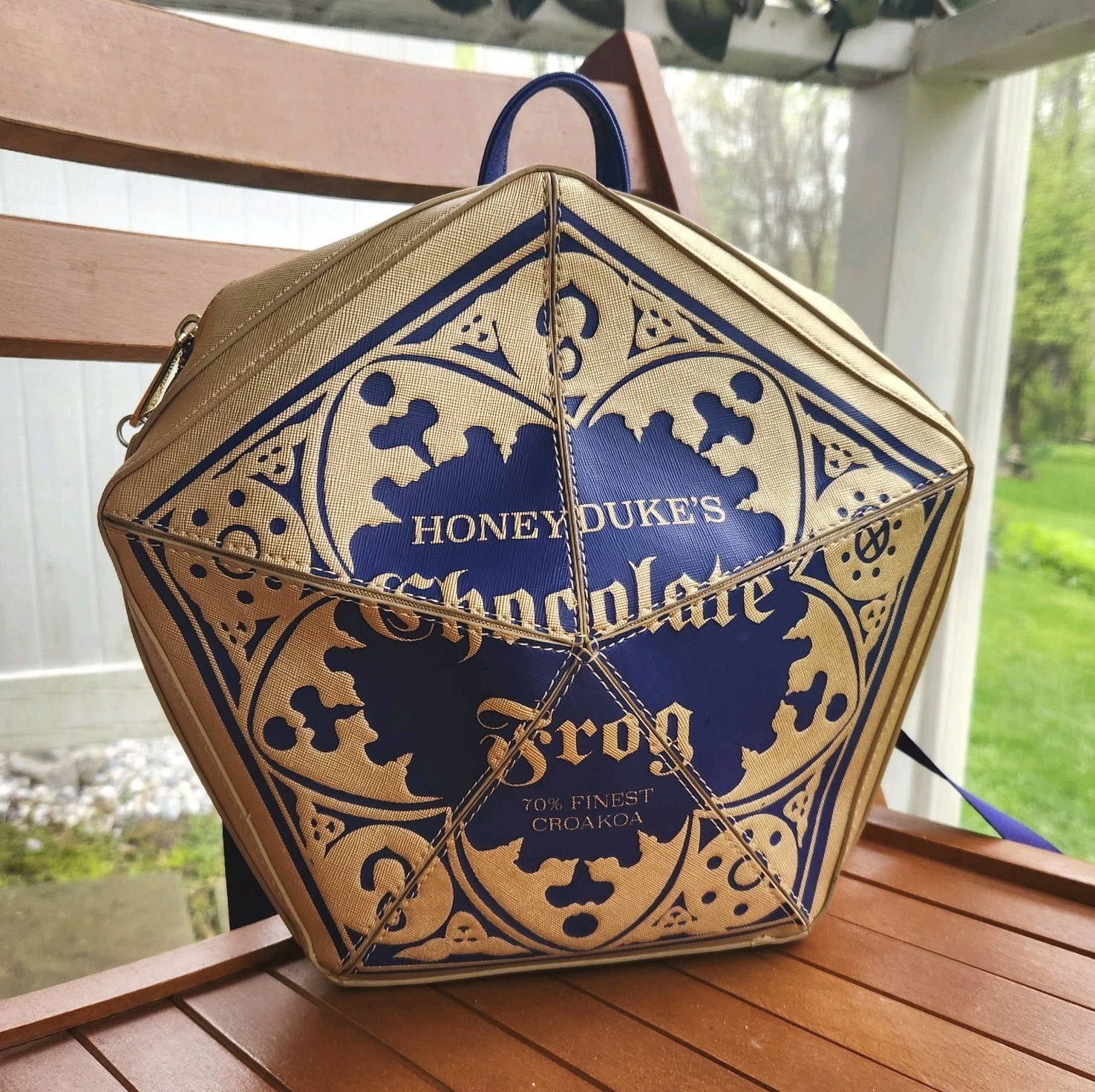 Harry Potter Honeydukes Chocolate Frog Loungefly Mini Backpack Standard GUC